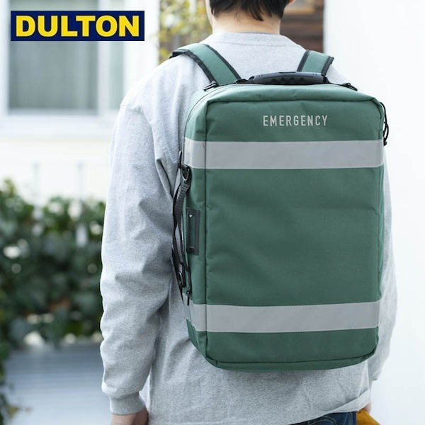 DULTON エマージェンシー バッグ ダークグリーン EMERGENCY BAG DARK GREEN  ダルトン インダストリアル 男前