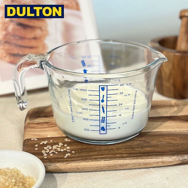 デュラレックス 【店内全品ポイント10倍】DULTON デュラレックス メジャーリング ジャグ 1000mL DURALEX MEASURING JUG 1000ML 【CODE：5017A-M06】 ダルトン インダストリアル 男前