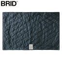 BRID 2023 MOLDING USB QUILT BLANKET ネイビー ヒーター 大判 ひざ掛け アウトドア ブリッド モールディング USB キルトブランケット (L-4) D2310