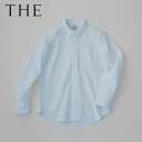 『THE』 THE SHIRTS Botanical dye LIGHT BLUE M ピグメントダイ（製品後染め） 中川政七商店