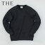 『THE』 THE Sweat Crew neck Pullover XL BLACK スウェット 中川政七商店