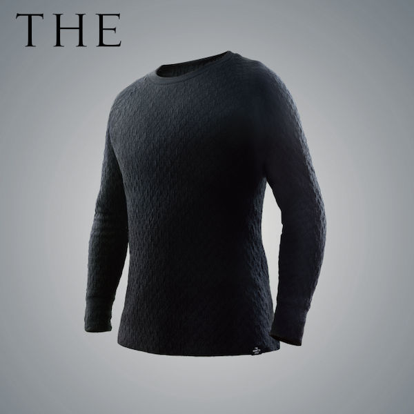 【店内全品ポイント10倍】『THE』 THE MONSTER SPEC WARM WEAR M BLACK サーマルタイプ 部屋着 中川政七商店