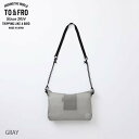 TO&FRO ULTIMATE LIGHT SHOULDER BAG -MINI- 215 GRAY yʝ V_[obO (L-1)