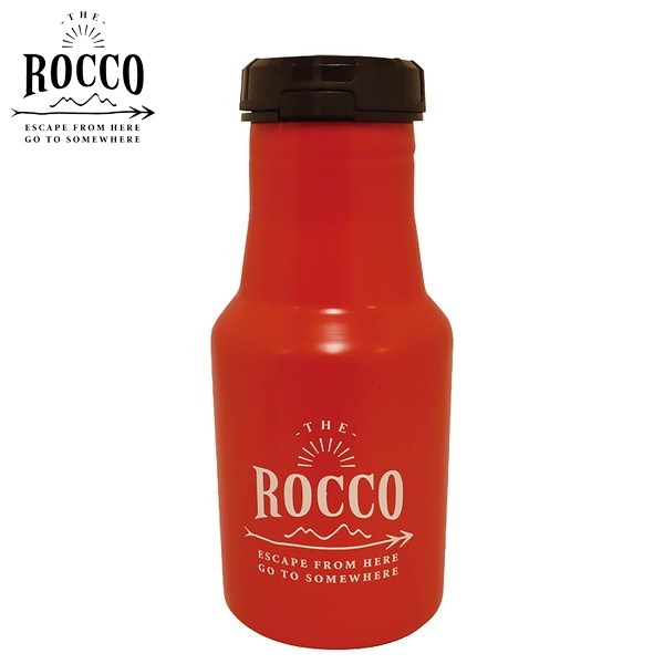 ロッコ マグボトル 【店内全品ポイント10倍】ROCCO ロッコ ワンタッチボトル レッド 350ml K04-8174 グローバルアロー