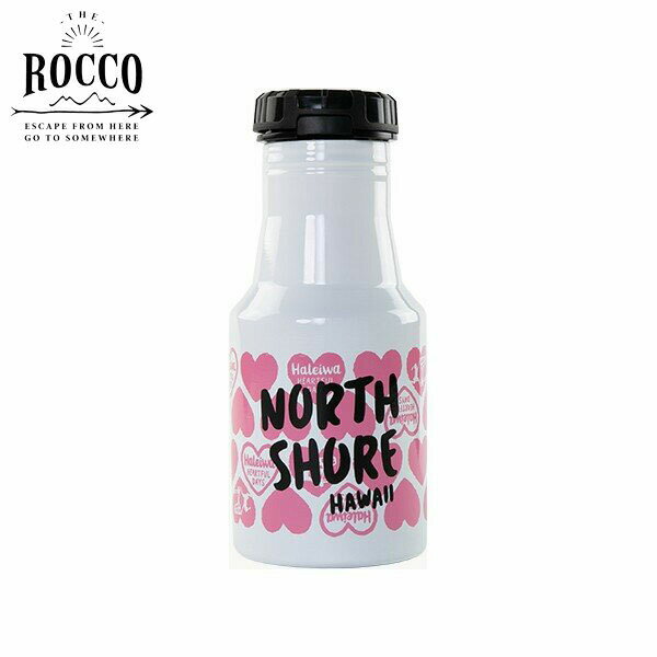 ロッコ マグボトル 【店内全品ポイント10倍】ROCCO ワンタッチ ボトル 350ml ハートホワイト K04-8267 ロッコ レジャー キャンプ アウトドア ピクニック グローバルアロー 水筒