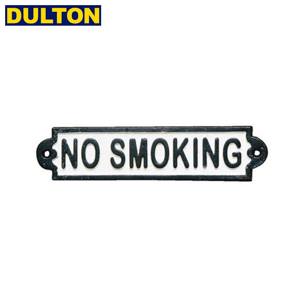 yXSi|Cg10{zDULTON ACATC m[X[LO  ē\Ŕ OVAL SIGN NO SMOKING White/Black 2429 _g