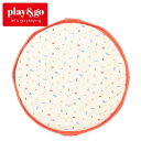 play＆go ソフト アイコン 120cm PG0040 2in1 おもちゃ収納バッグ＆プレイマット プレイアンドゴー 収納 簡単 子供 キッズ 片付け