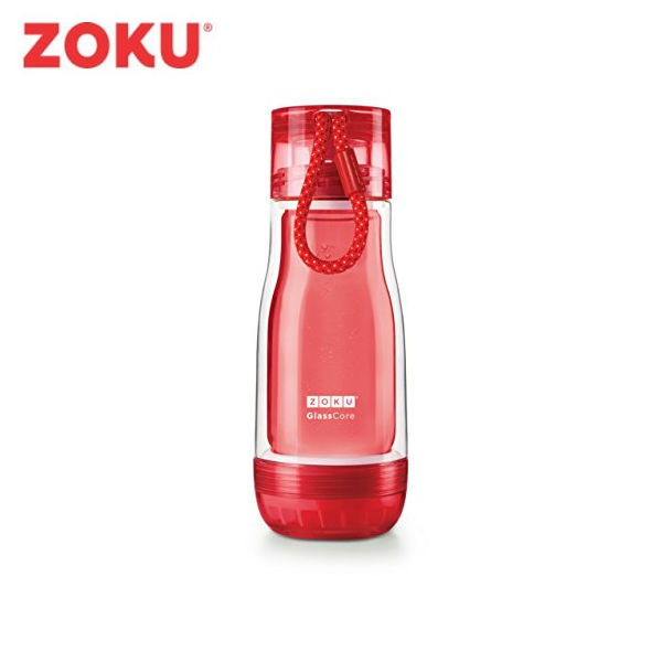 ZOKU コアボトル 355mL レッド ガラスボトル 39462 ゾク アントレックス