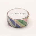 mt for kids カラフル・ストライプ マスキングテープ MT01KID001 カモ井加工紙