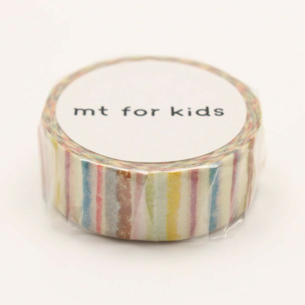 【店内全品ポイント10倍】mt for kids しましま マスキングテープ MT01KID019 カモ井加工紙