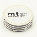mt 1P ボーダー ブラック マスキングテープ MT01D392 カモ井加工紙