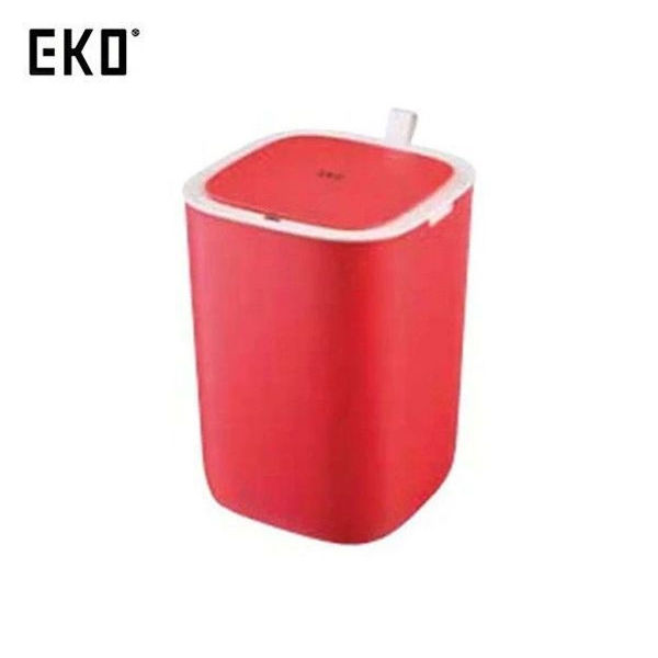 【店内全品ポイント10倍】EKO モランディ スマートセンサービン 12L ワイルドチェリー レッド EK6288P-12L-RD ゴミ箱 ごみ箱 ダストボ..