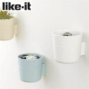 like-it ǂɎt|bg2i On The Wall Pot u[ 9.3~9.8~9cm OTW-01 BU CNCbg