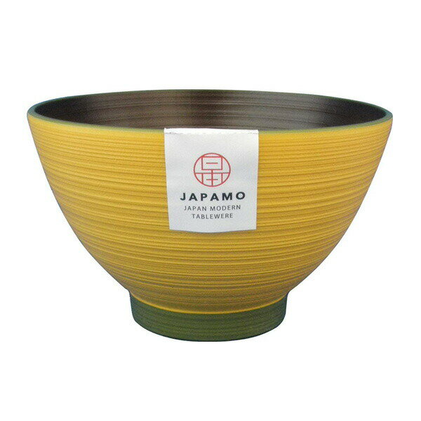 お椀 JAPAMO 汁椀 山吹茶 67885 日本製 イシダ Ishida 黄色 イエロー
