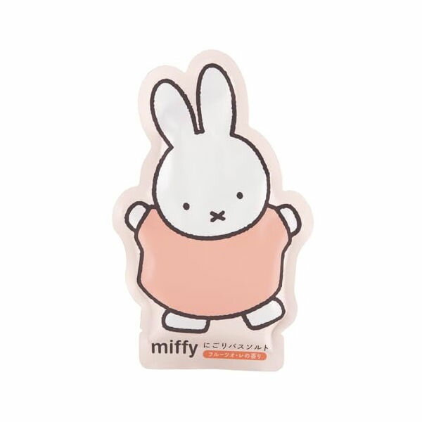 グローバルプロダクトプランニング 【店内全品ポイント10倍】グローバルプロダクトプランニング miffy ミッフィー にごり バスソルト フルーツオ・レの香り 50g 1包 D2312