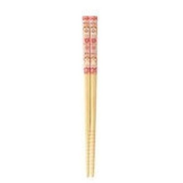 竹安全箸 ハムスター ピンク 16．5cm 