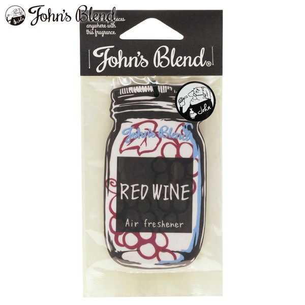 【店内全品ポイント10倍】John's Blend エアーフレッシュナー レッドワイン OA-JON-1-5 ジョンズブレンド ノルコーポレーション