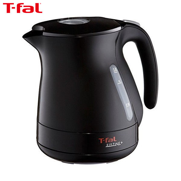 ティファール ジャスティン 【店内全品ポイント10倍】T-fal(ティファール) 電気ケトル 1.2L ジャスティン プラス カカオブラック KO3408JP