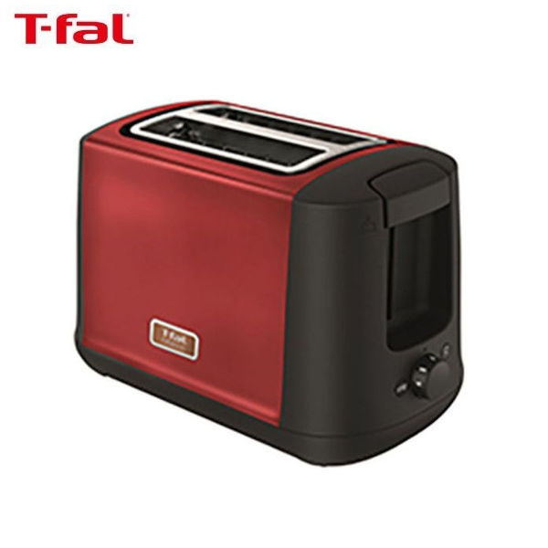 T-fal ポップアップトースター メゾン 焼き色調節7段階 10〜4枚切り対応 ワインレッド TT3425JP ティファール
