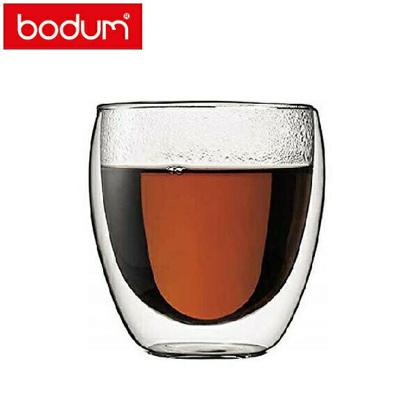 Bodumのダブルウォールグラス 【店内全品ポイント10倍】bodum パヴィーナ ダブルウォールグラス0.25L 2pcs ボダムジャパン CODE：12578 デンマーク 北欧 デザイン　ZZED