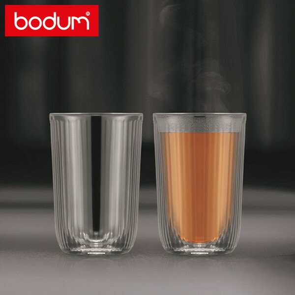 bodum ドゥーロ ダブルウォールグラス 0.25L 2個セット 12136-10 ボダム