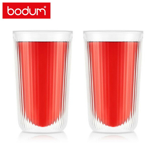 Bodumのダブルウォールグラス 【店内全品ポイント10倍】bodum ドゥーロ ダブルウォールグラス 0.35L 2個セット 12137-10 ボダム