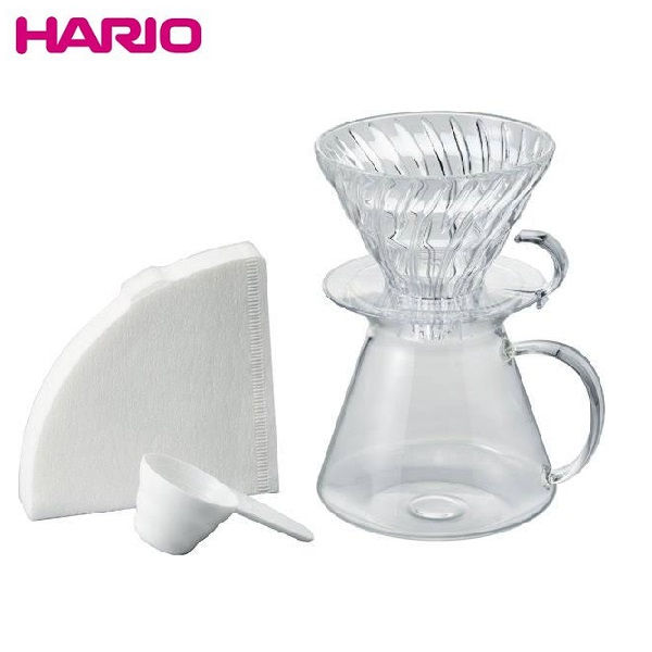 HARIO SimplyHARIO V60グラスブリューイングキット S-VGBK-02-T ドリッパー ハリオ