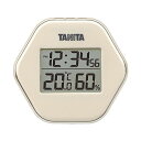 タニタ デジタル温湿度計 TT-573 アイボリー TANITA CODE：118880