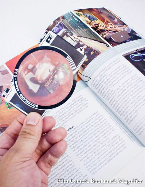 Film Camera Bookmark Magnifier （ルーペ　しおり　ブックマーク）