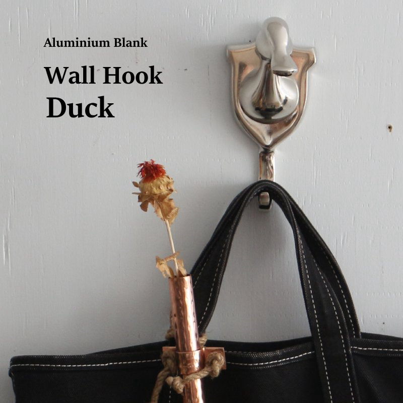 A~ uN EH[tbN _bN Aluminium Blank Wall Hook Duck EH[tbN   k  |