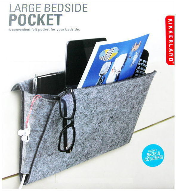 ラージ ベッドサイド収納ポケット Large Bedside Pocket キッカーランド KIKKERLAND