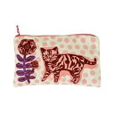 ポーチ|【Nathalie Lete】 NAT ナタリーレテ PINK CAT PURSE