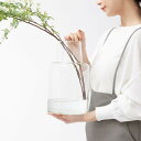 枝ものが活けやすい 大きいサイズ フラワーベース ロケート | フラワーベース | 花瓶 | ガラス | 枝もの |