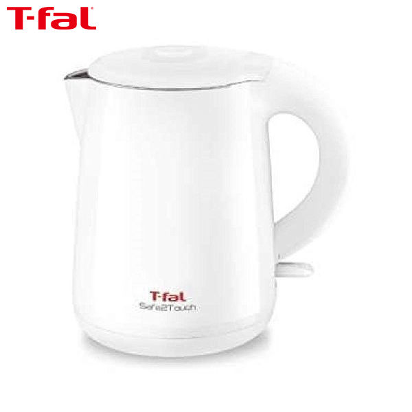 【全品P5〜10倍】ティファール(T-FAL) 電気ケトル 1.0L ホワイト セーフ・トゥ・タッチ KO2611JP