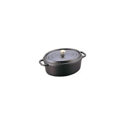 STAUB(ストウブ) ピコ・ココットオーバル 23cm ブラック 40500-231 品番：RST3504 ZZED