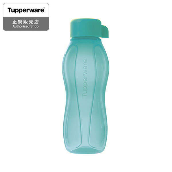 Tupperware エコ エコボトル 310ml ブルー 水筒 B0359 ECO＋ (エコプラス) タッパーウェア