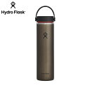 HYDRO FLASK LIGHT WEIGHT 24oz WIDE MOUTH Obsidian 􂢂₷L^Cv nChtXN gbLO