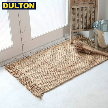 【P5倍】DULTON グリッド ジュート マット 600x900 ナチュラル GRID JUTE MAT HAND WEAVE 900 NT【CODE：T19-0067/90NT】 ダルトン インダストリアル DIY 男前 インテリア