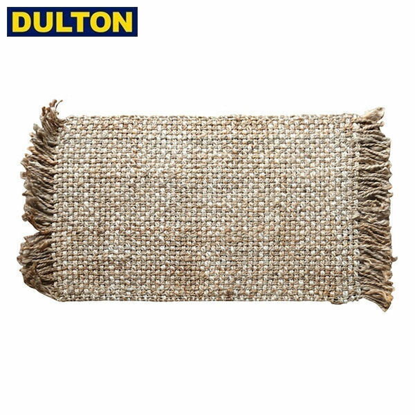 【P5倍】DULTON グリッド ジュート マット 600x900 ナチュラル×アイボリー GRID JUTE MAT HAND WEAVE 900 NTIV【CODE：T19-0067/90IV】 ダルトン インダストリアル DIY 男前 インテリア