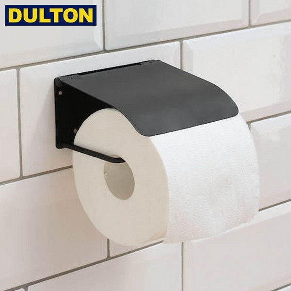 【長期欠品中につき、入荷次第の予約販売】DULTON ペーパーホルダー シングル カバー ブラック PAPER H..