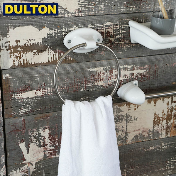 DULTON |[Z ^I O (iԁFY-0613) PORCELAIN TOWEL RING _g C_XgA AJ Be[W jO