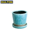 【店内全品ポイント5倍〜10倍】DULTON カラー グレーズド ポット ターコイズ COLOR GLAZED POT TURQUOISE 【品番：CH13-G476TQ】 ダルトン インダストリアル アメリカン ヴィンテージ 男前