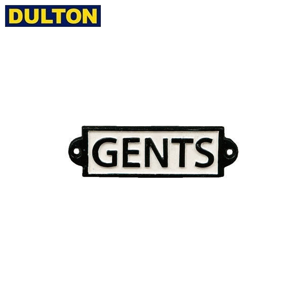 DULTON IRON SIGN GENTS 【品番：402】 ダルトン インダストリアル アメリカン ヴィンテージ 男前 アイアンサイン ジェンツ