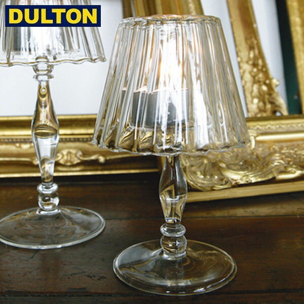 【長期欠品中につき、入荷次第の予約販売】DULTON GLASS CANDLE HOLDER S 【品番：S95545S】 ダルトン インダストリアル アメリカン ヴィンテージ 男前 グラス キャンドル ホルダー S