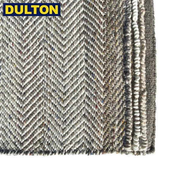 【P10倍】DULTON エアルーム ウール ハーフ ラグ 900x1400 H.WEAVE NTBR (品番：T19-0064/140B) ダルトン インダストリアル アメリカン ヴィンテージ 男前