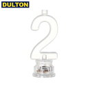 DULTON LED BIRTHDAY NUMBER CANDLE 2 (品番：G855-1084-2) ダルトン インダストリアル アメリカン ヴィンテージ 男前 LED バースデイナンバー キャンドル 2