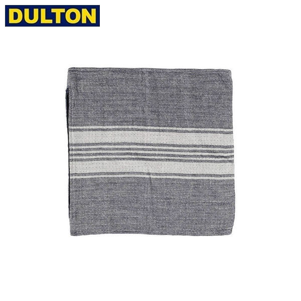 【店内全品ポイント5倍〜10倍】DULTON ダブル ガーゼ リネン クッション カバー ブルー DOUBLE GAUZE LINEN CUSHION COVER BL【CODE：T19-0090BL】 ダルトン インダストリアル DIY 男前 インテリア