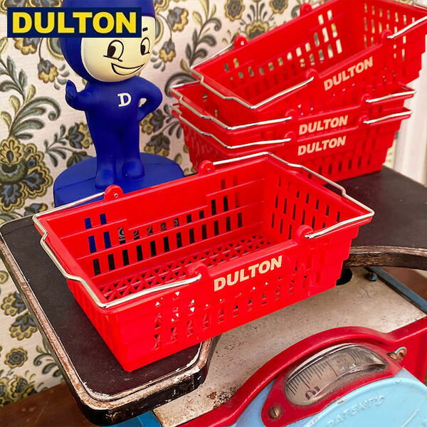 DULTON デスクトップ バスケット レッド DESKTOP BASKET RED【CODE：H20-0187RD】 ダルトン インダストリアル DIY 男前 インテリア