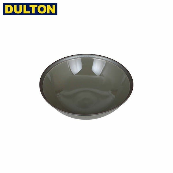 Źʥݥ5ܡ10ܡDULTON ܥ  饹  졼 BOWL WITH RUST RIM GRAY (֡K21-0322GY) ȥ ȥꥢ ꥫ ơ 