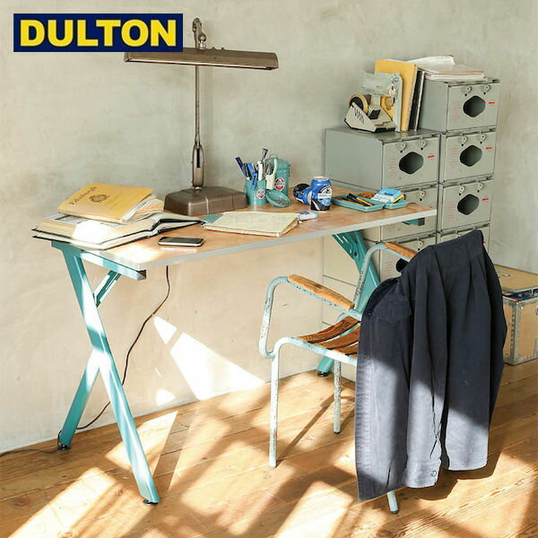 DULTON ワーキング デスク ブルー WORKING DESK BLUE 【CODE：F21-0391】 ダルトン インダストリアル 男前